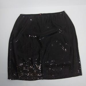 Ruby Ribbon Sequence Skirt